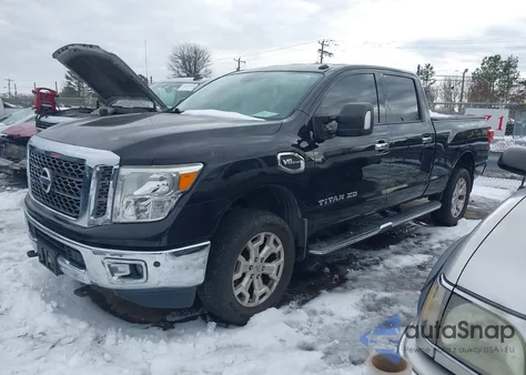 2017 Nissan Titan Xd Sv Gas из США, поврежденный, VIN 1N6AA1F27HN548346